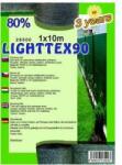  Plasă de umbrire Lighttex 1x10m verde 80% 28500 (28500 - 90-1x10)