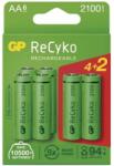 GP Batteries ReCyko Ceruza akku (AA) 2100mAh 4+2db