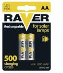 EMOS Raver Solar 600mAh ceruza / AA akkumulátor bl/2 Raver Solar 600mA (1332212030)