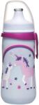 Nip Бебешко шише с клапа NIP - Kids cup, за момичета, 330 ml (4000821350526) - ozone