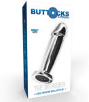 ToyJoy Buttocks The Intruder vibrációs fém anál dildó, akkumulátorral (11, 8 cm) - ovszer-vasarlas