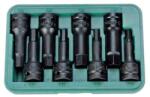 Hans Tools 1/2" gépi imbusz dugókulcsfej készlet 8r. SW6-SW19 CrMo 846016-8M (060103-0163) - szerszamplusz
