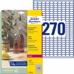 Avery Zweckform Etikett címke speciális L7785-25 víztiszta átlátszó 17, 8x10mm 25ív Avery