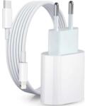 Apple iPhone 20W Gyors Töltő + Kábel (Lightning to USB-C) (A1692)