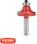 Extol Premium 8802103 lekerekítő marófej, keményfém lapkás R3×D21, 5×H12 (8mm szár, csapágyazott) (8802103)