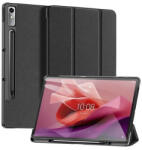 Lenovo Tab P12 (12.7) TB-370, mappa tok, Trifold, érintőceruza tartó, Dux Ducis Domo, fekete