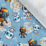 Takoy Jersey Takoy robot narancssárgás-petrol színű