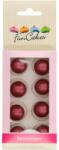 FunCakes Bile de ciocolată Pearl Ruby - Roșu metalic 8 buc