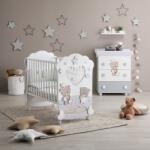 Azzurra Design Pat bebelusi - Small Love Me Alb, Design Azzurra din Lemn de Fag