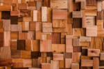 Persona Tapet Premium Canvas - Bucati de lemn - tapet-canvas - 720,00 RON