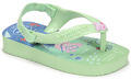 Havaianas Lábujjközös papucsok BABY PEPPA PIG Zöld 19