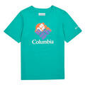 Columbia Rövid ujjú pólók Valley Creek Short Sleeve Graphic Shirt Kék 14 Jahre