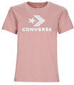 Converse Rövid ujjú pólók FLORAL STAR CHEVRON Rózsaszín EU XS