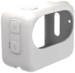 Puluz Camera Charging Case Silicone Case For Insta360 GO 3 (White)
