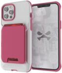 Ghostek Exec4 roz piele Flip portofel caz pentru Apple iPhone 12 Pro Max