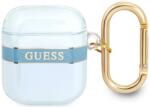 Guess Husă Guess GUA2HHTSB pentru AirPods, albastră, Strap Collection (GUA2HHTSB)