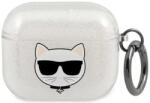 Karl Lagerfeld KLA3UCHGS AirPods 3 capac argintiu Glitter Choupette (KLA3UCHGS)