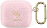 Guess Husă Guess GUA3UCG4GP pentru AirPods 3, roz, Glitter Collection (GUA3UCG4GP)