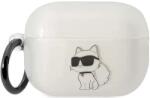 Karl Lagerfeld husă AirPods Pro 2 transparentă Ikonik Choupette (KLAP2HNCHTCT)