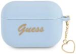 Guess Husă Guess GUAPLSCHSB pentru AirPods Pro, albastră, silicon, Charm Collection (GUAPLSCHSB)