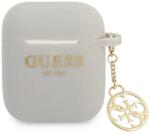 Guess Ghici GUA2LSC4EG AirPods acoperă gri Silicon Charm 4G Collection (GUA2LSC4EG)