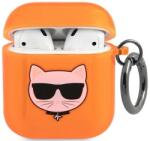 Karl Lagerfeld KLA2UCHFO AirPods acoperi portocaliu Choupette (KLA2UCHFO)