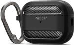 SPIGEN Husă SPIGEN RUGGED ARMOR pentru APPLE AIRPODS PRO 1 / 2 neagră mată (ACS05482)