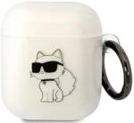 Karl Lagerfeld husă transparentă pentru AirPods 1/2 Ikonik Choupette (KLA2HNCHTCT)