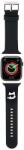Karl Lagerfeld KLAWMSLCNK Apple Watch Strap 38/40/41mm black 3D Rubber Choupette Heads (KLAWMSLCNK)