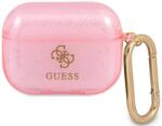 Guess Husă Guess GUAPUCG4GP pentru AirPods Pro, roz, Glitter Collection (GUAPUCG4GP)