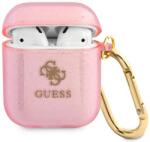 Guess Ghici GUA2UCG4GP AirPods acoperi roz Colectia Glitter (GUA2UCG4GP)