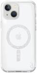 Uniq case Coehl Glace iPhone 15 6.1" Magnetic Charging sparkling silver (UNIQ-IP6.1(2023)-GLCMSPSIL)