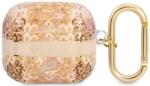 Guess Husă Guess GUA3HHFLD pentru AirPods 3, aurie, Paisley Strap Collection (GUA3HHFLD)