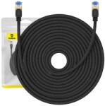 Baseus Braided network cable cat. 7 Ethernet RJ45, 10Gbps, 25m (black)