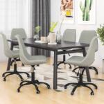 vidaXL 6 buc gri deschis 3085441