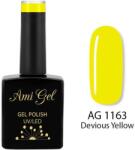 Ami Gel Oja Semipermanenta - Multi Gel Color - The One Devious Yellow AG1163 14ml - Ami Gel