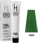 IOHO Professional Vopsea de Par Permanenta Fara Amoniac Tip Corector Verde - Color 11 Minutes Corrector Green - IOHO Professional