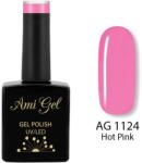 Ami Gel Oja Semipermanenta - Multi Gel Color - The One Hot Pink AG1124 14ml - Ami Gel
