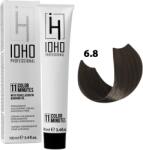 IOHO Professional Vopsea de Par Permanenta Fara Amoniac - Color 11 Minutes 6.8 Blond Bej Inchis - IOHO Professional