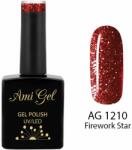 Ami Gel Oja Semipermanenta - Multi Gel Color - The One Firework Star AG1210 14ml - Ami Gel