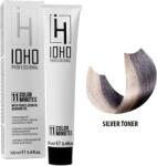 IOHO Professional Vopsea de Par Permanenta Fara Amoniac Tip Toner Argintiu - Color 11 Minutes Silver Toner - IOHO Professional