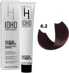 IOHO Professional Vopsea de Par Permanenta Fara Amoniac - Color 11 Minutes 6.2 Blond Violet Inchis - IOHO Professional