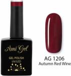 Ami Gel Oja Semipermanenta - Multi Gel Color - The One Autumn Red Wine AG1206 14ml - Ami Gel