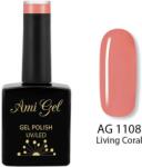 Ami Gel Oja Semipermanenta - Multi Gel Color - The One Living Coral AG1108 14ml - Ami Gel