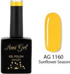 Ami Gel Oja Semipermanenta - Multi Gel Color - The One Sunflower Season AG1160 14ml - Ami Gel
