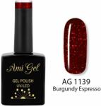 Ami Gel Oja Semipermanenta - Multi Gel Color - The One Burgundy Espresso AG1139 14ml - Ami Gel