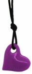 Jellystone Designs Pandantiv liniștitor de inimă Jellystone Designs - Violet de struguri (HPG)