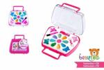 Teddies Set de machiaj pentru copii infrumusetat intr-o cutie de plastic 14, 5x15x6cm (00861196)