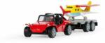 SIKU Blister - Buggy cu avion sport (10431696)