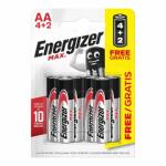 Energizer Max Alkáli AA Ceruzaelem, 6 db